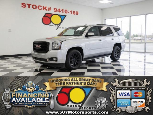 Silver 2016 GMC Yukon SLT 4WD SUV / Crossover Four-Wheel Drive Automatic