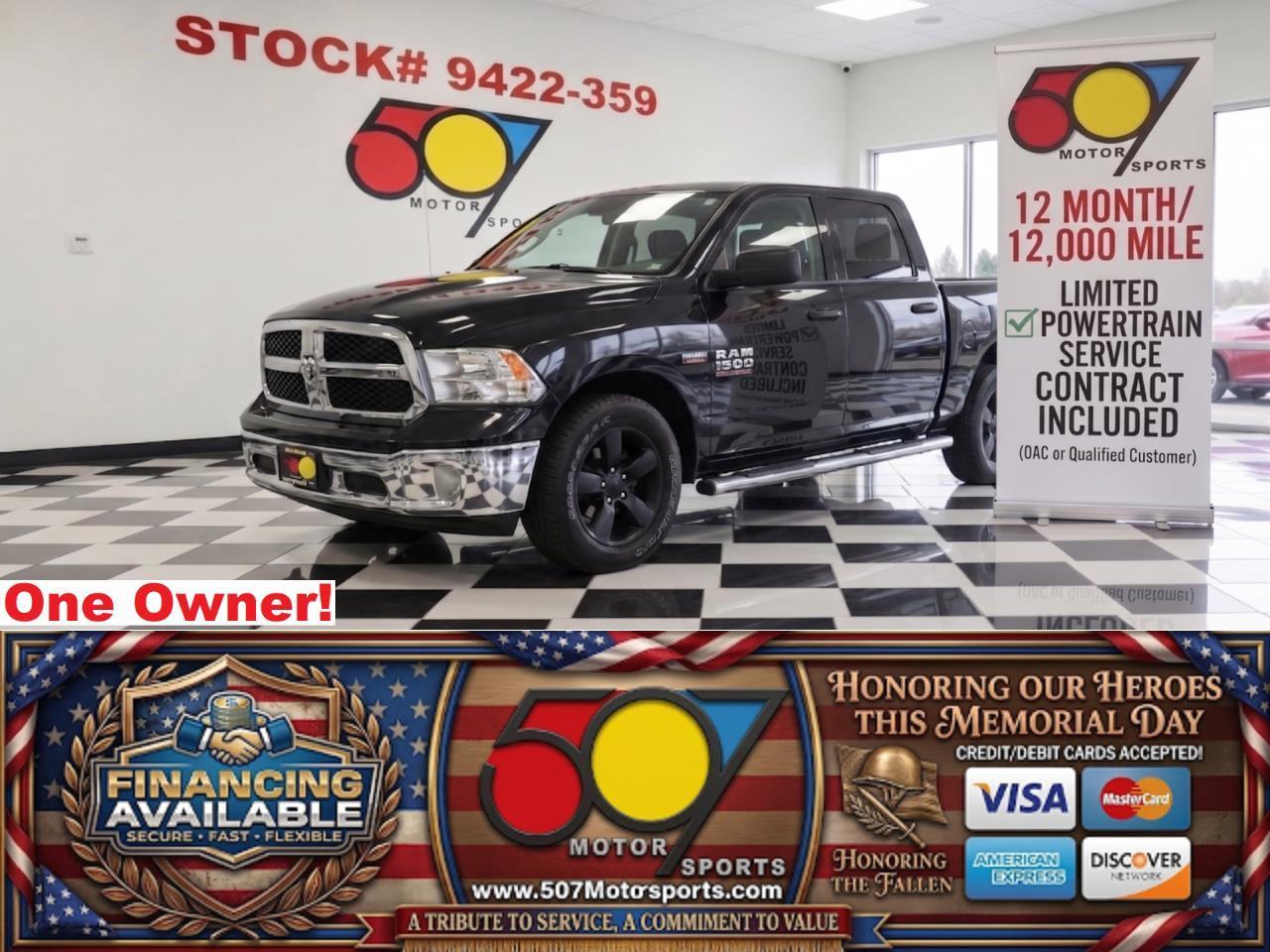 2019 RAM 1500 Classic Tradesman Crew Cab SWB 4WD