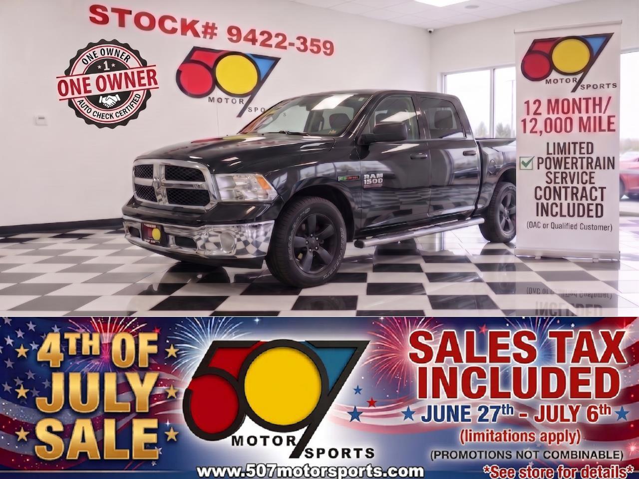 2019 RAM 1500 Classic Tradesman Crew Cab SWB 4WD