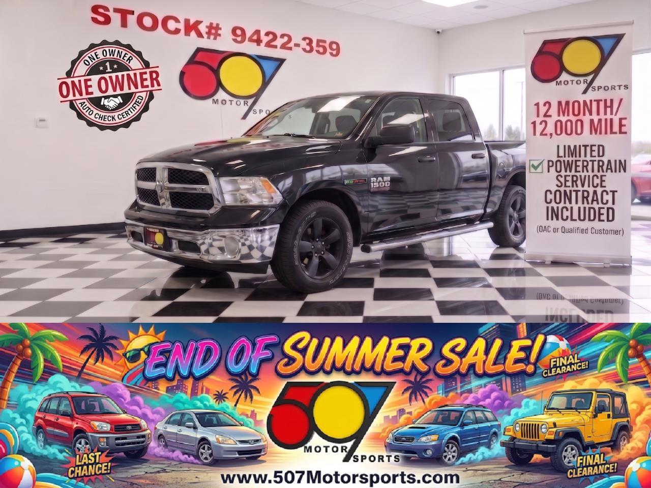 2019 RAM 1500 Classic Tradesman Crew Cab SWB 4WD