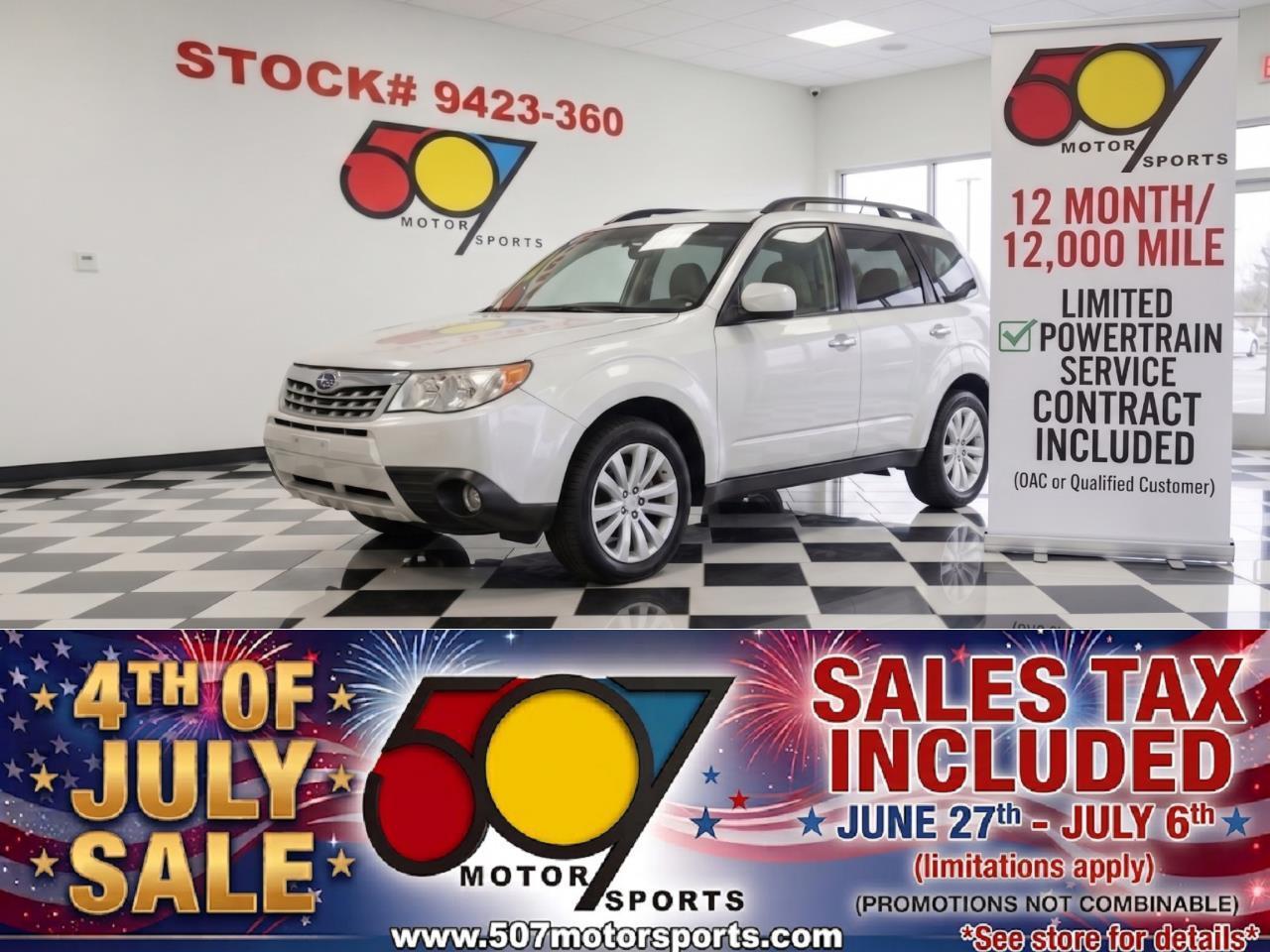 2011 Subaru Forester 2.5X Limited