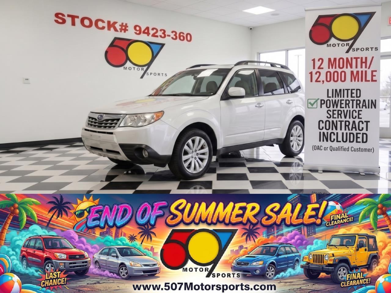 2011 Subaru Forester 2.5X Limited