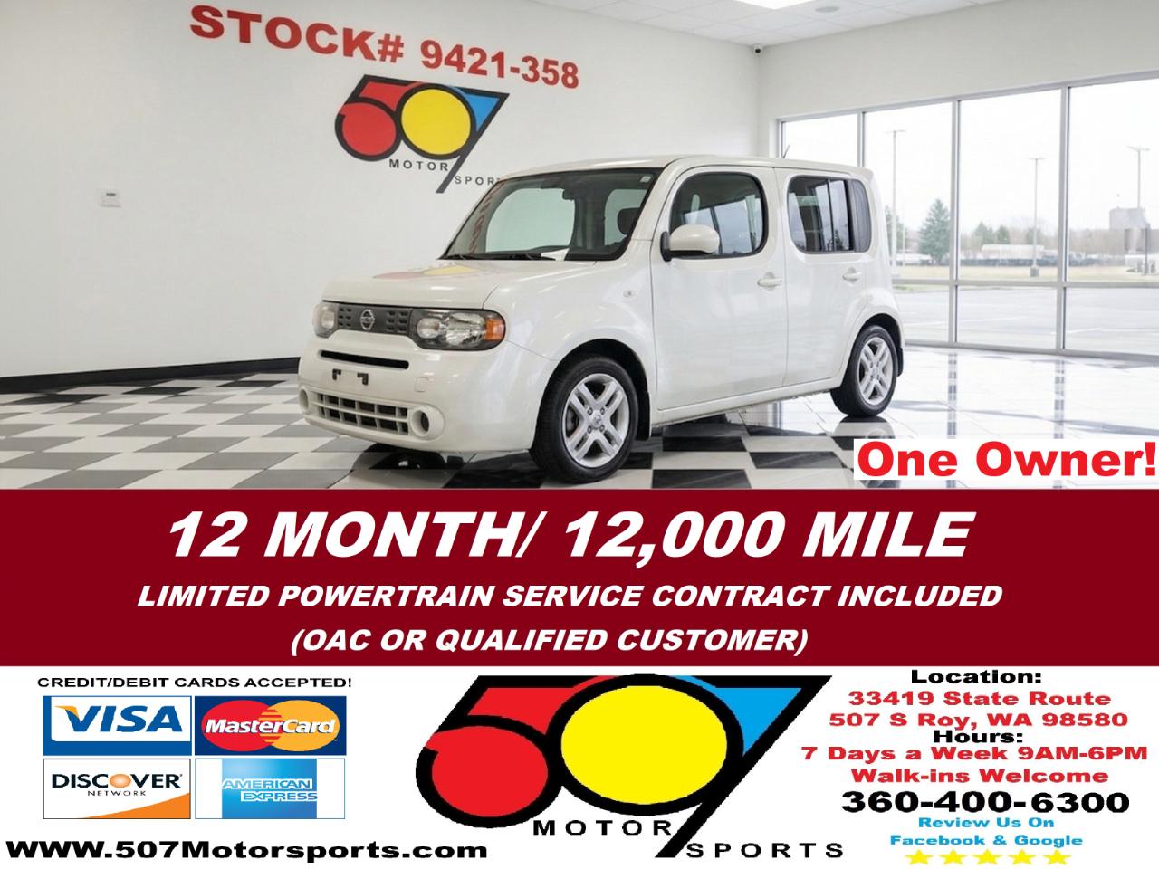 2012 Nissan Cube 1.8