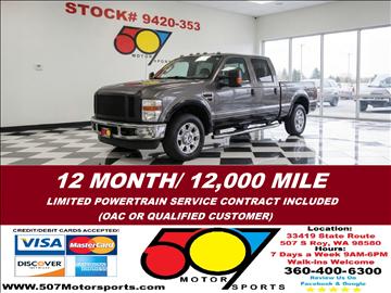 2008 Ford F-250 SD Lariat Crew Cab Long Bed 4WD