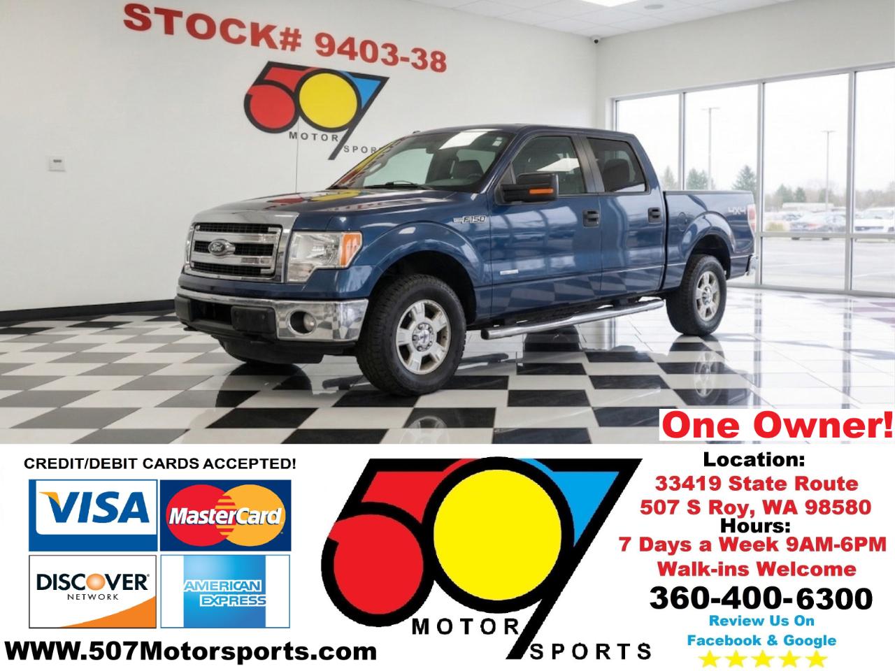 2013 Ford F-150 XLT SuperCrew 6.5-ft. Bed 4WD