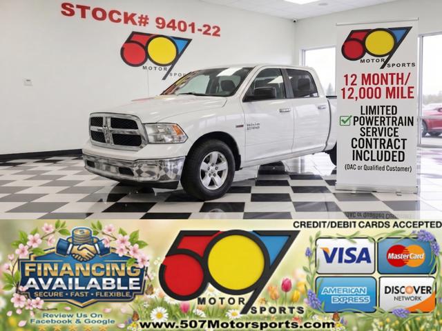 Blue 2009 Dodge RAM 1500 SLT Crew Cab RWD Pickup Truck 4X2 Automatic