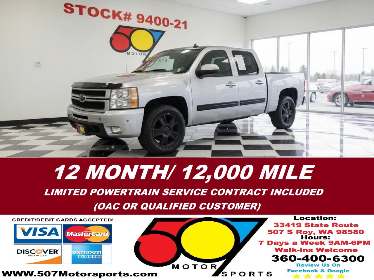 2013 Chevrolet Silverado 1500 LTZ Crew Cab 4WD