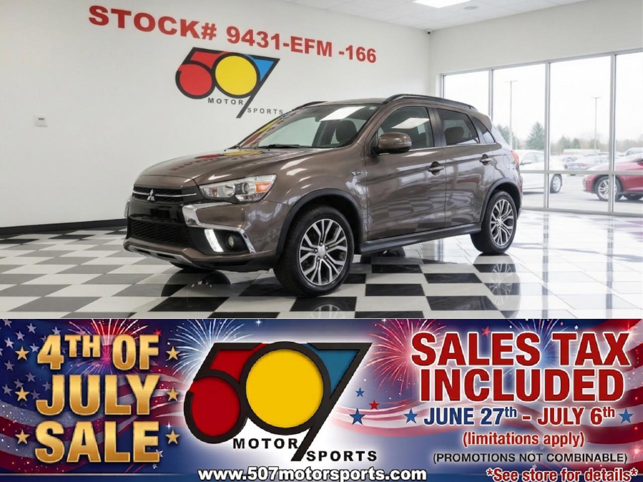 2018 Mitsubishi Outlander Sport 2.4 SEL 4WD CVT