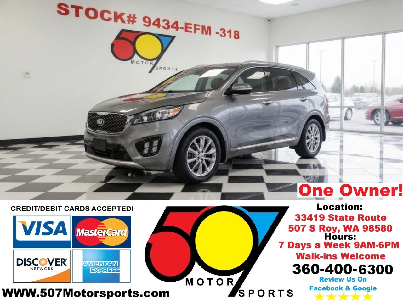 2016 Kia Sorento SX V6 AWD