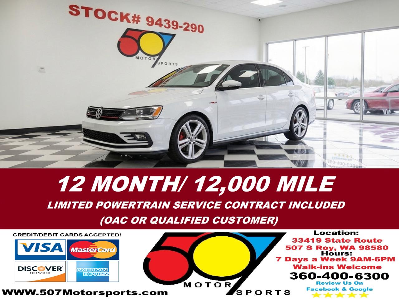 2016 Volkswagen Jetta GLI SE 6A