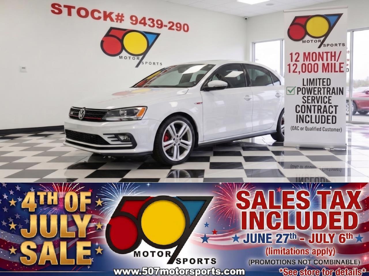 2016 Volkswagen Jetta GLI SE 6A