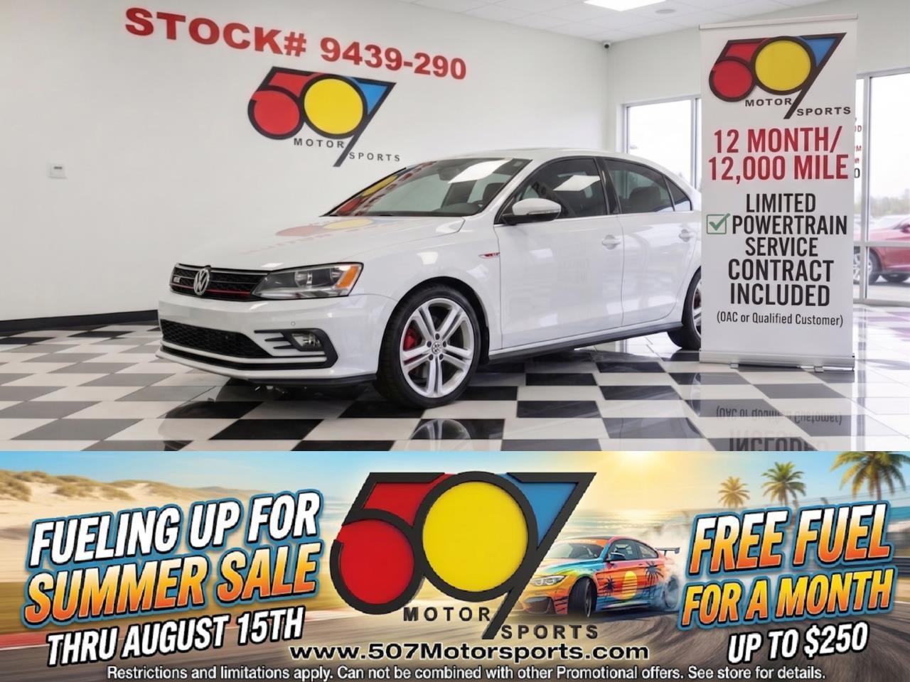 2016 Volkswagen Jetta GLI SE 6A