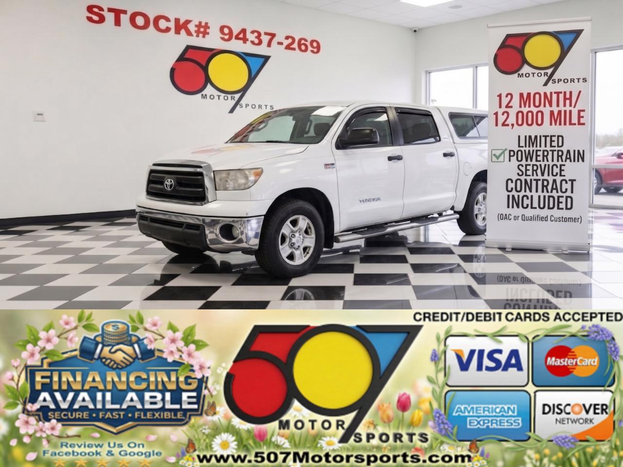 2010 Toyota Tundra SR5 CrewMax 4.6L 2WD