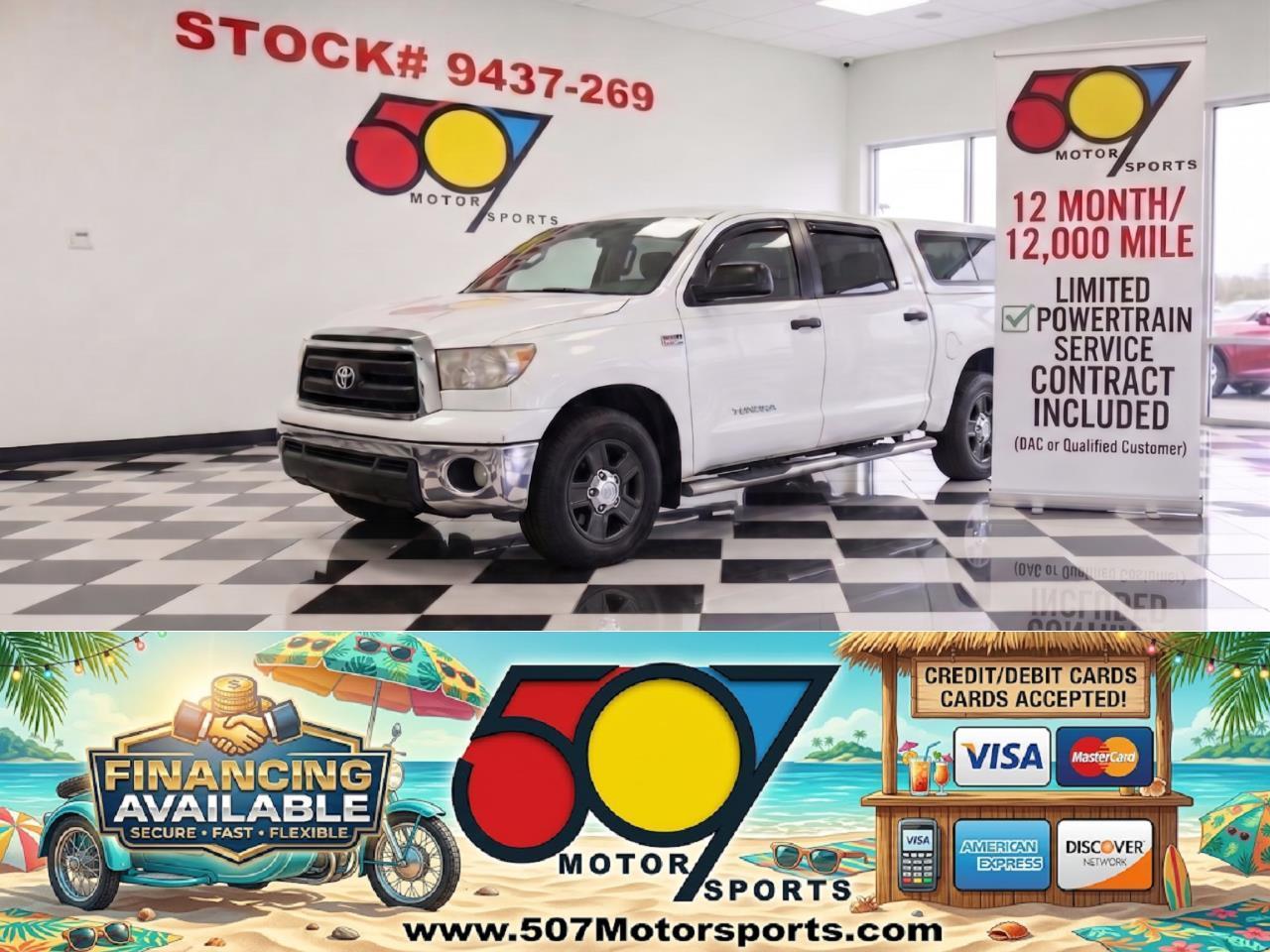 2010 Toyota Tundra SR5 CrewMax 4.6L 2WD