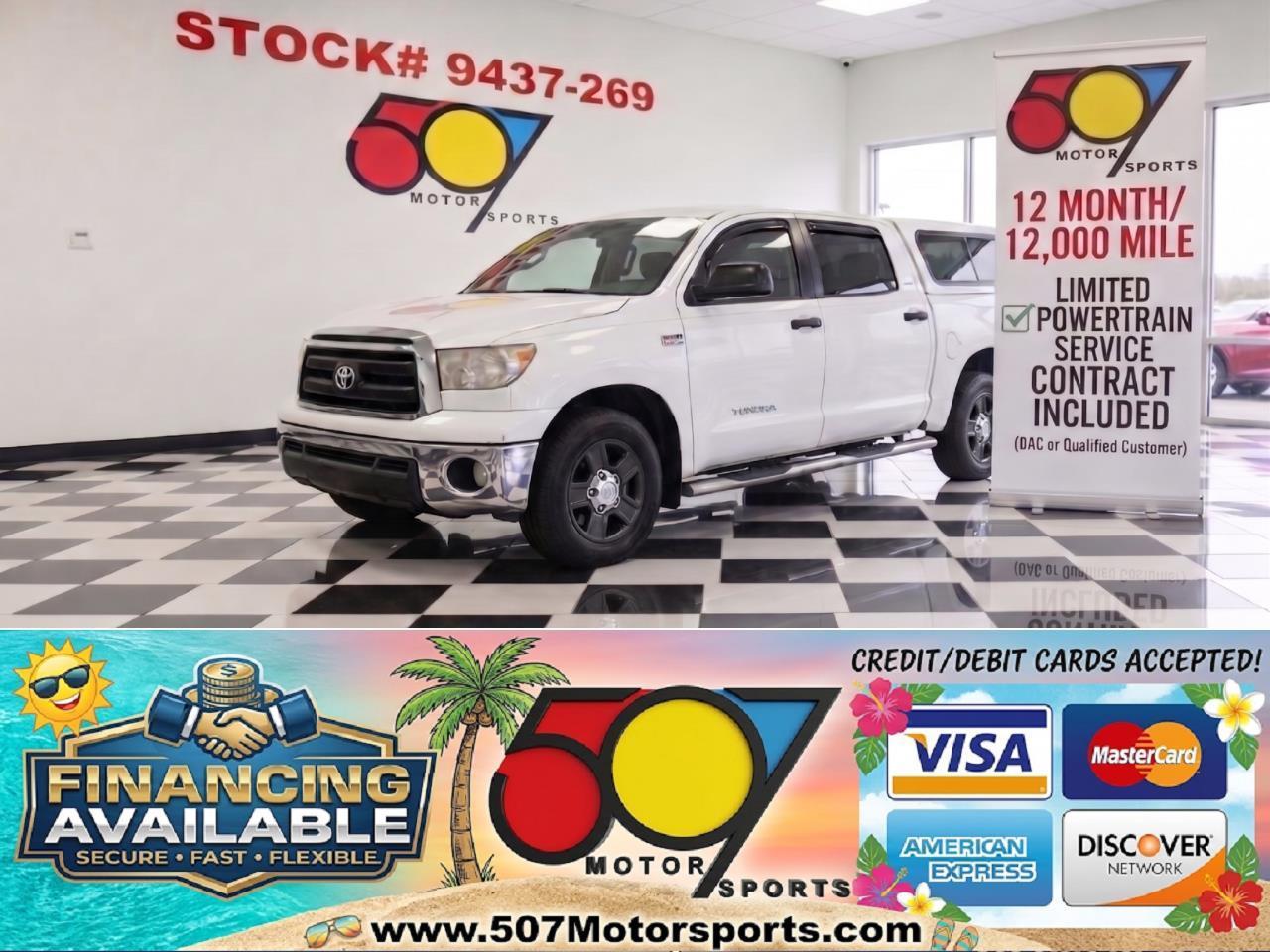 2010 Toyota Tundra SR5 CrewMax 4.6L 2WD