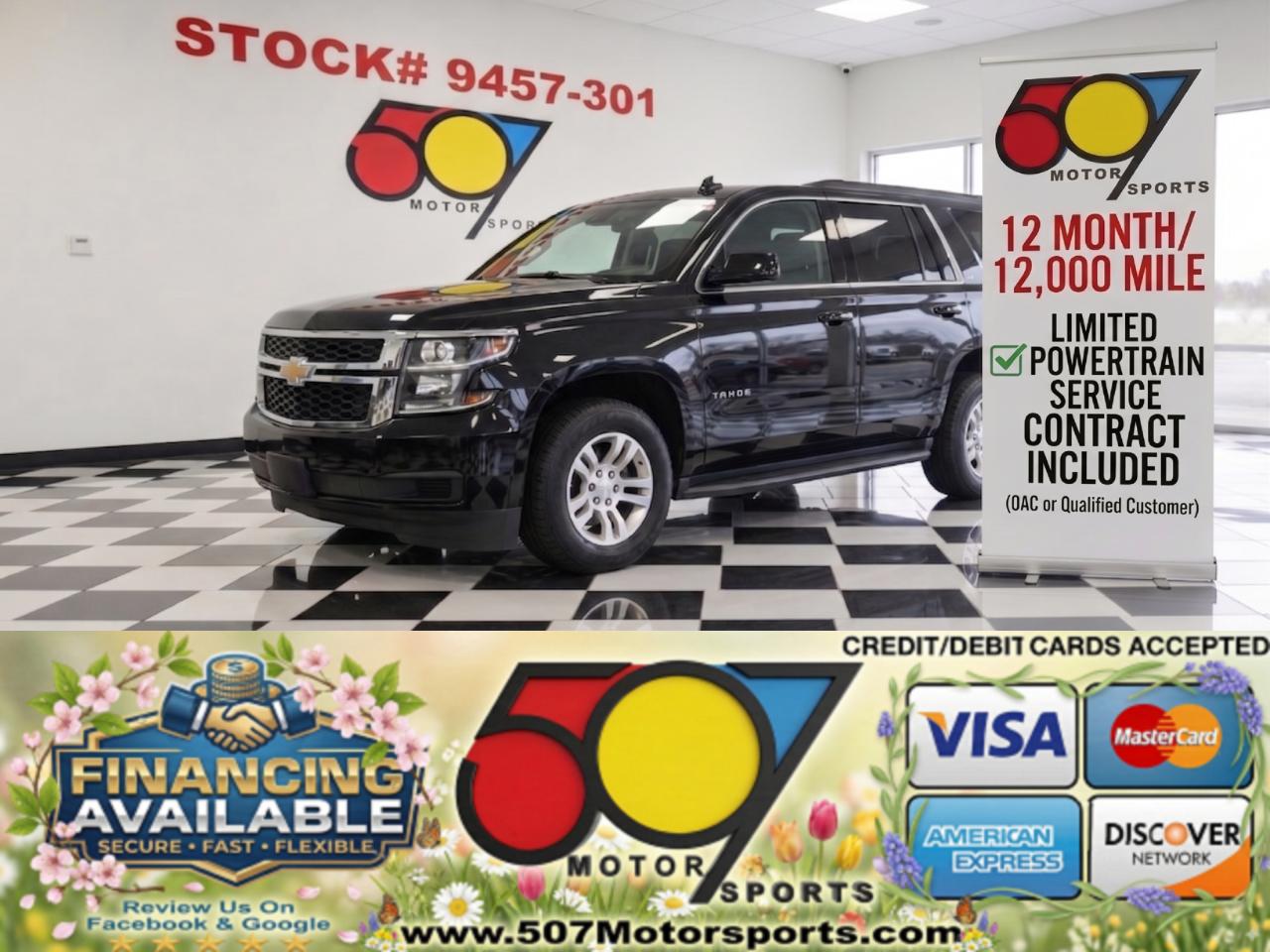 2017 Chevrolet Tahoe LT 4WD