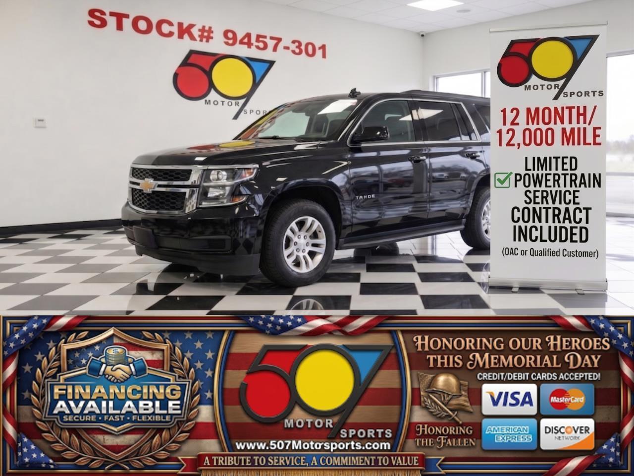 2017 Chevrolet Tahoe LT 4WD