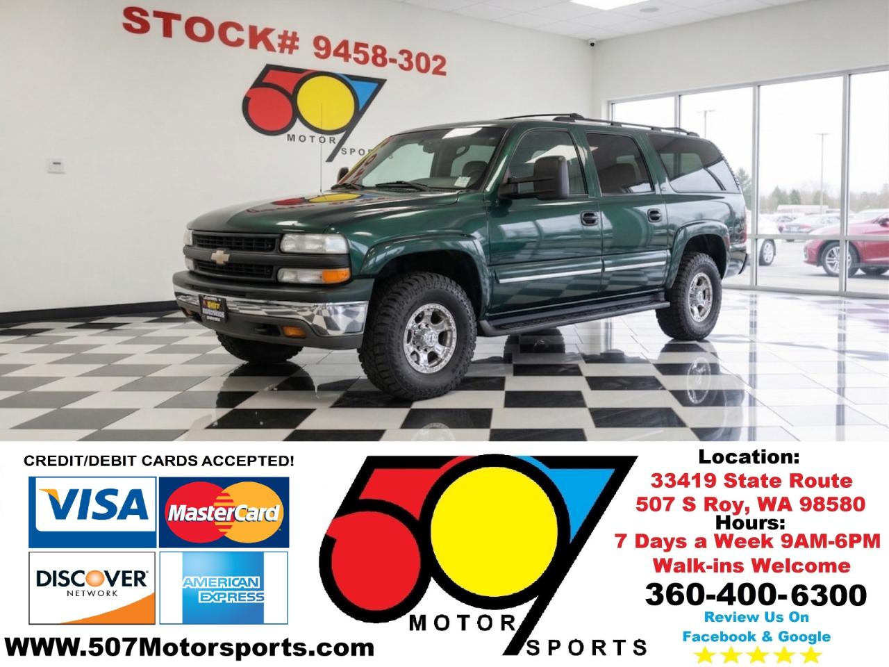 2001 Chevrolet Suburban K2500 4WD