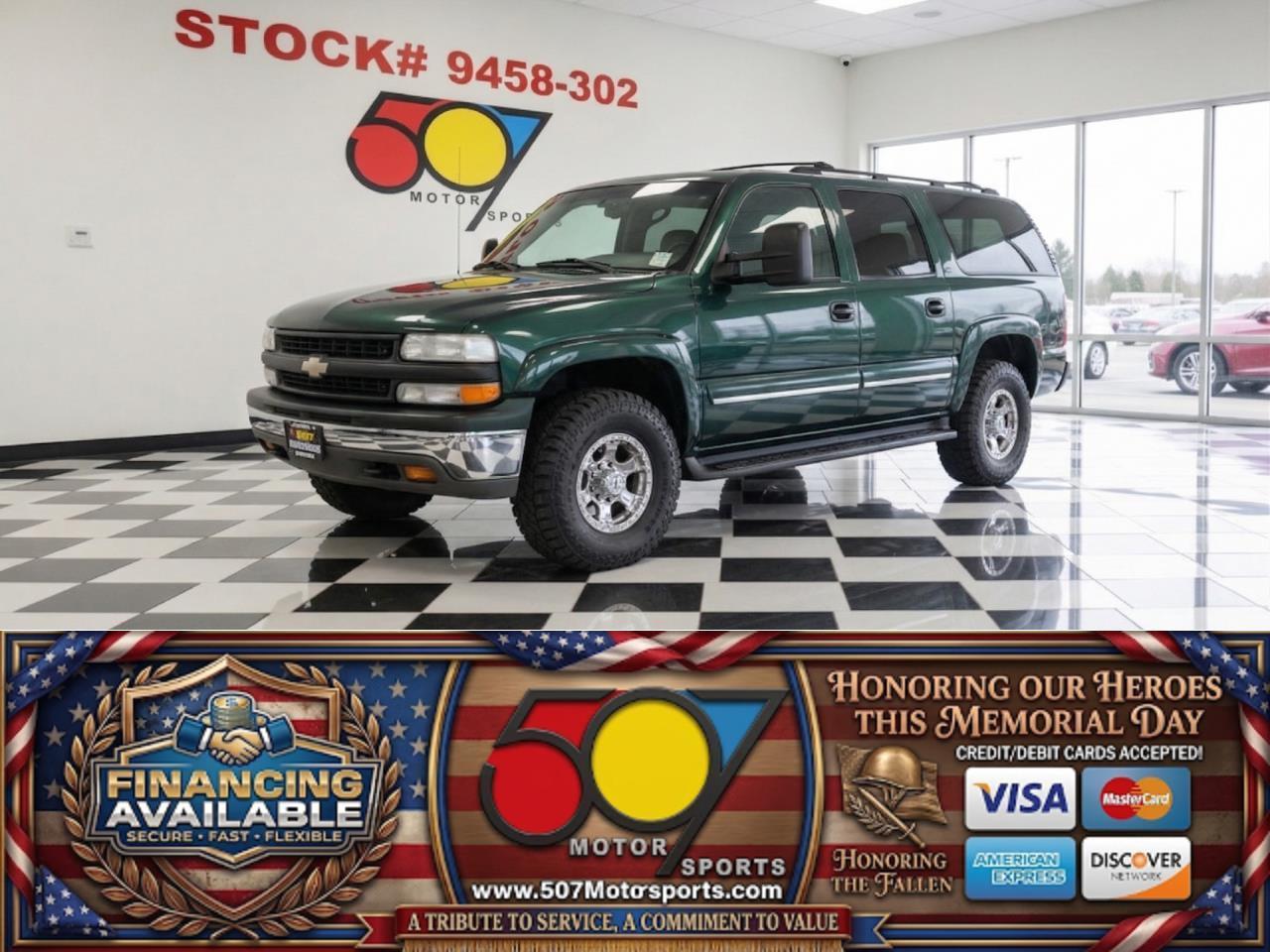 2001 Chevrolet Suburban K2500 4WD