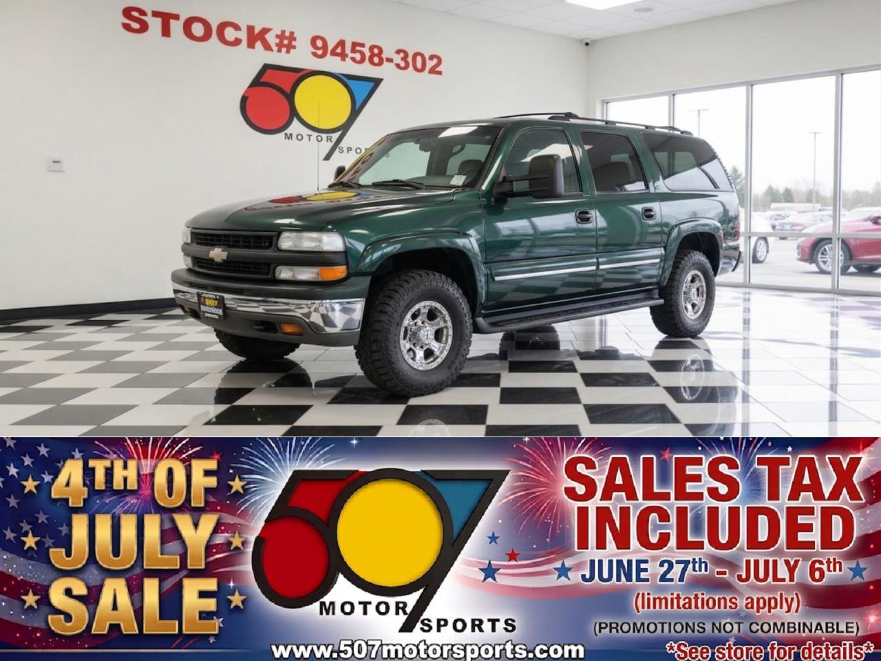 2001 Chevrolet Suburban K2500 4WD