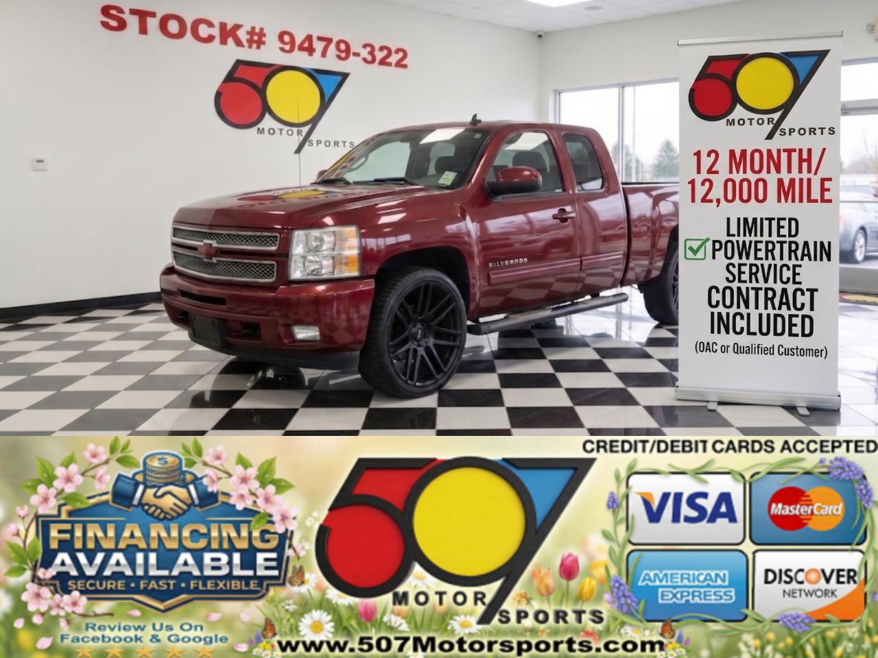 2013 Chevrolet Silverado 1500 LT Ext. Cab 4WD