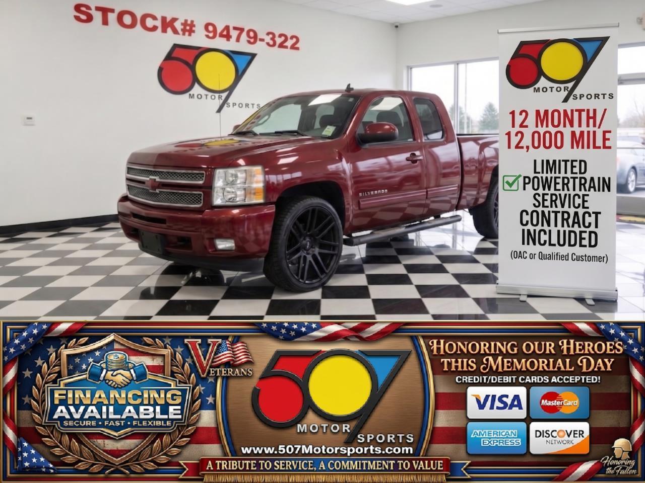 2013 Chevrolet Silverado 1500 LT Ext. Cab 4WD