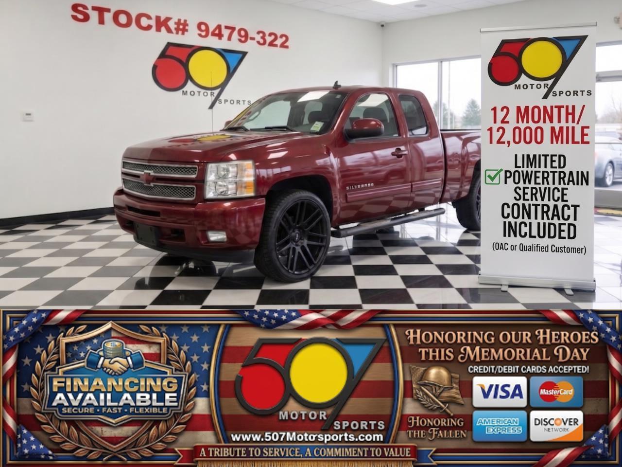 2013 Chevrolet Silverado 1500 LT Ext. Cab 4WD