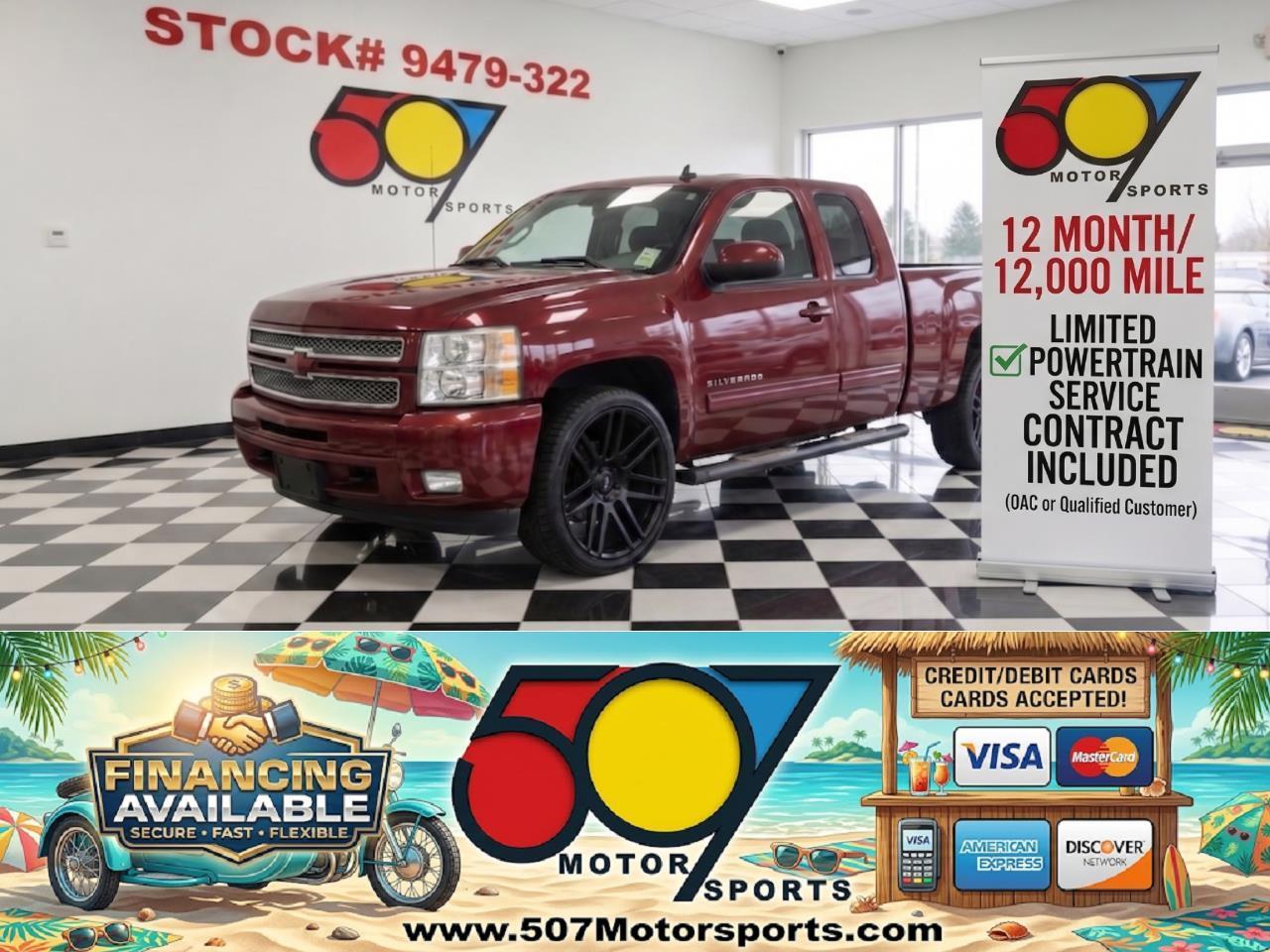 2013 Chevrolet Silverado 1500 LT Ext. Cab 4WD
