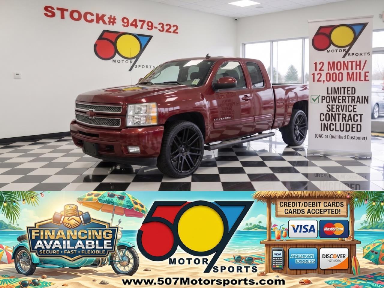 2013 Chevrolet Silverado 1500 LT Ext. Cab 4WD