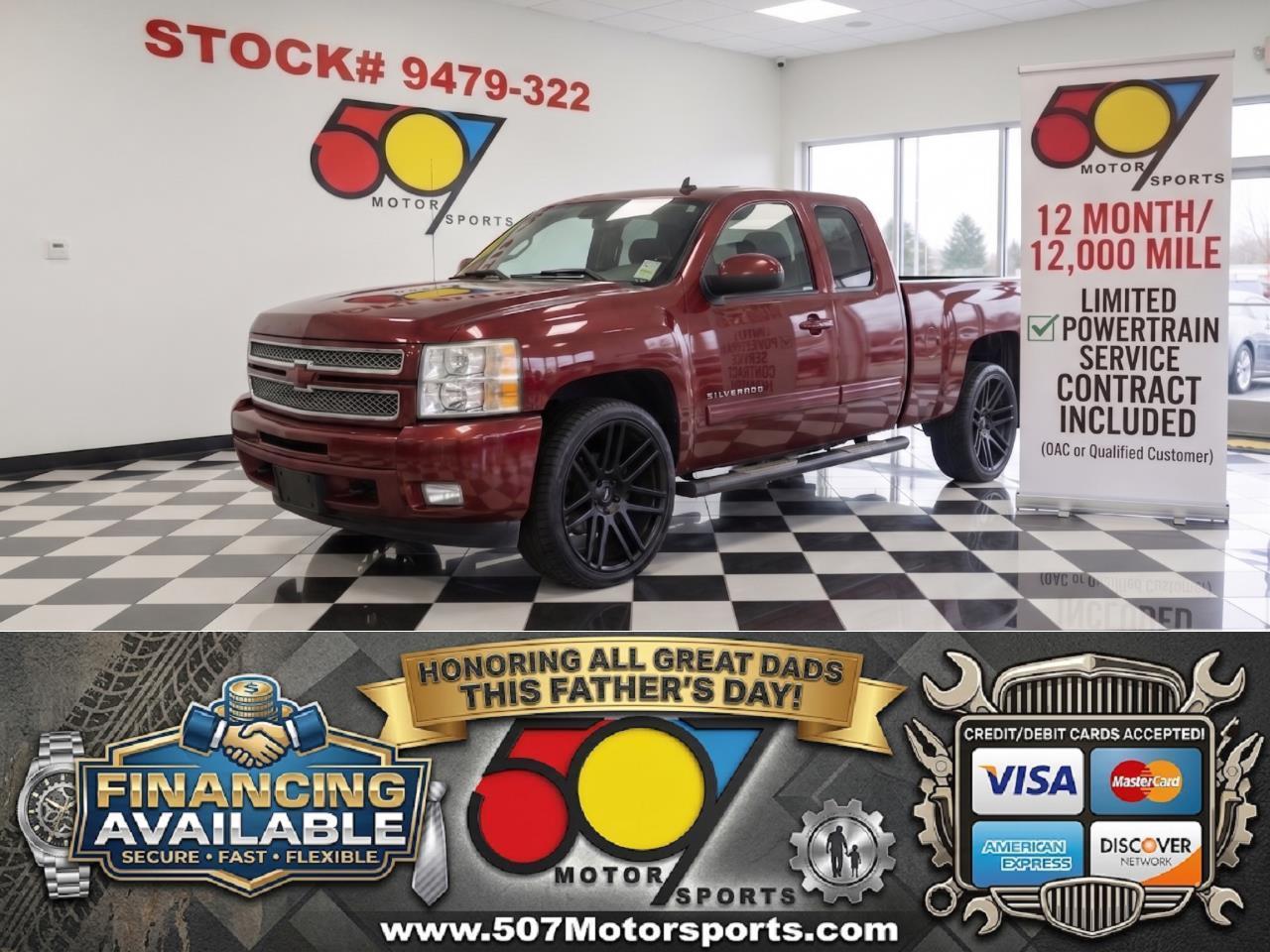 2013 Chevrolet Silverado 1500 LT Ext. Cab 4WD