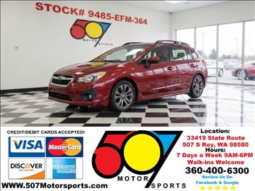 2014 Subaru Impreza 2.0i Sport Premium