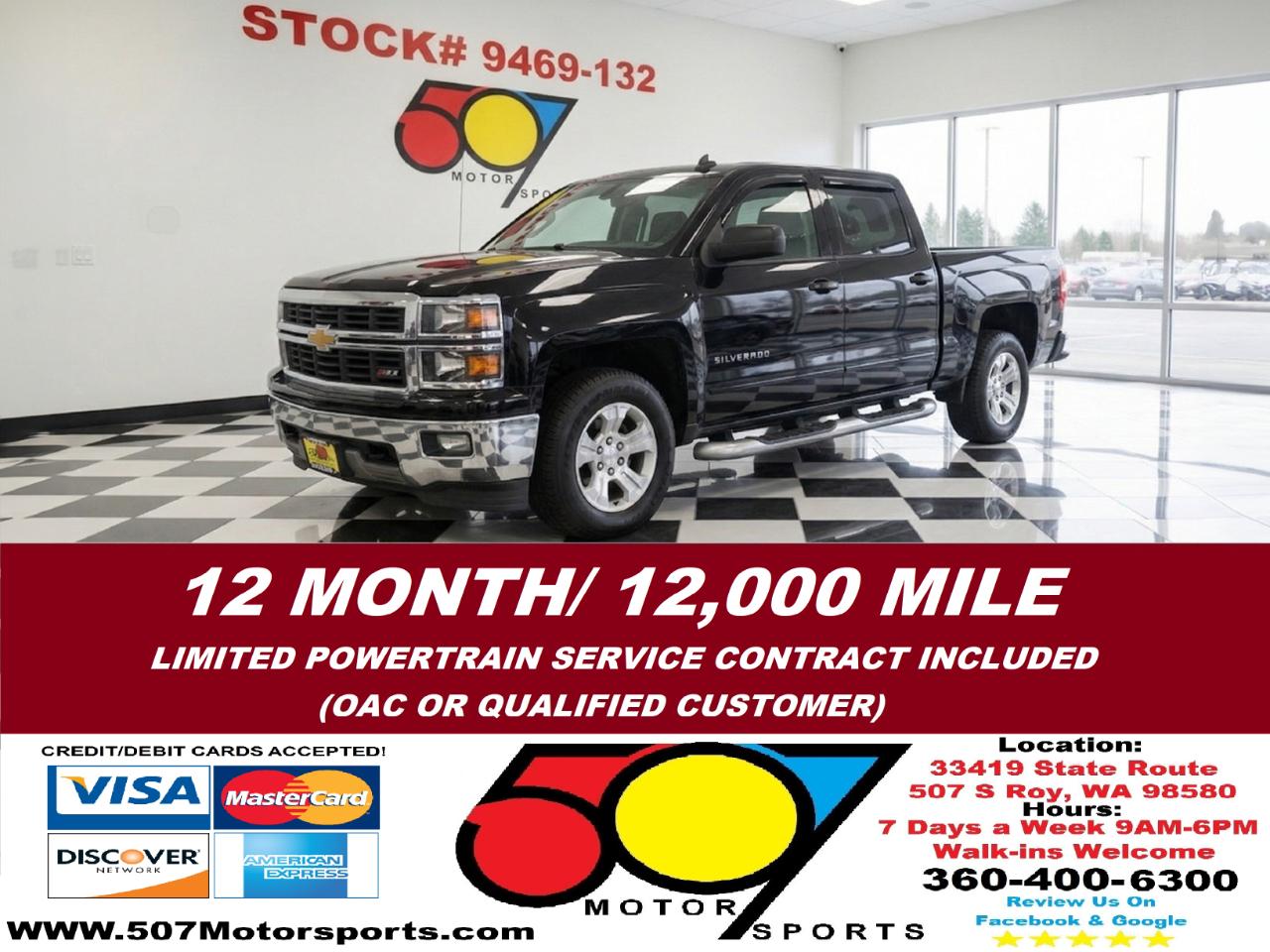 2014 Chevrolet Silverado 1500 2LT Crew Cab 4WD