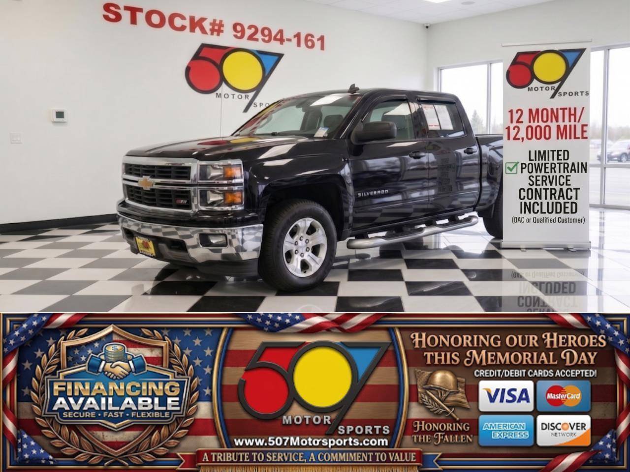 2014 Chevrolet Silverado 1500 2LT Crew Cab 4WD