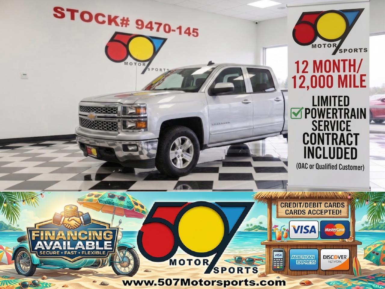 2015 Chevrolet Silverado 1500 LT Crew Cab 4WD