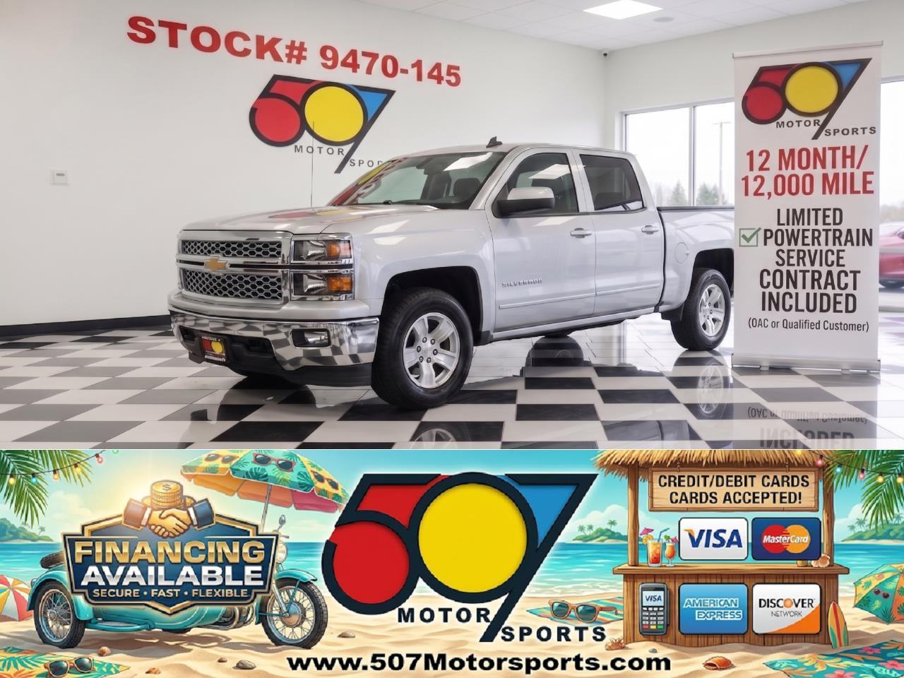 2015 Chevrolet Silverado 1500 LT Crew Cab 4WD