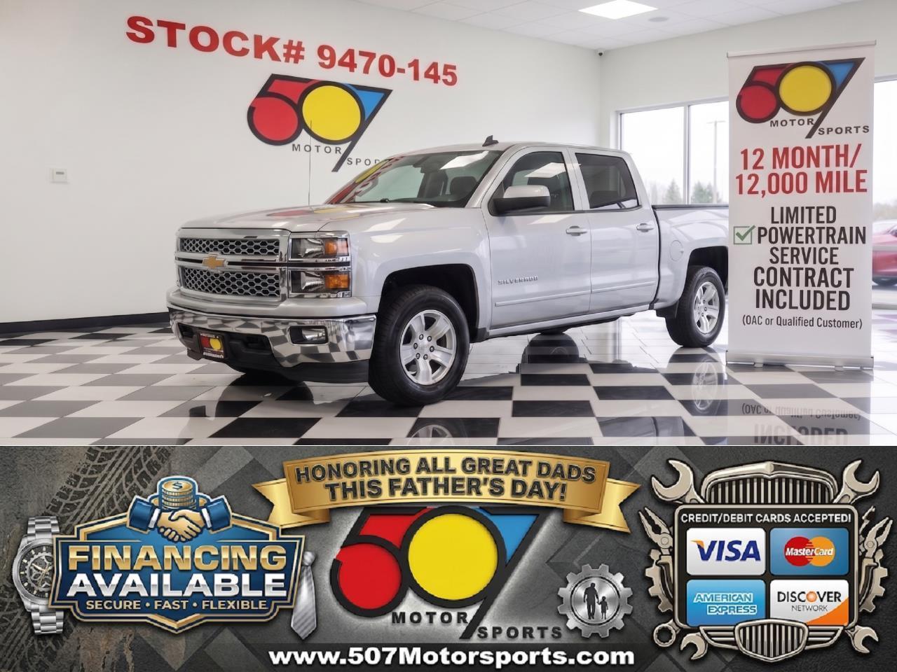 2015 Chevrolet Silverado 1500 LT Crew Cab 4WD