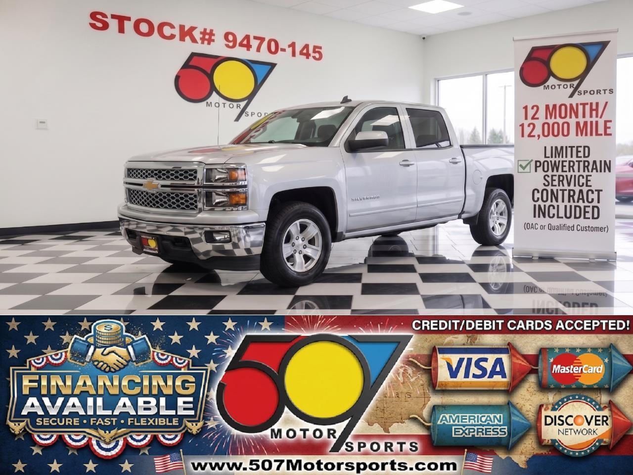 2015 Chevrolet Silverado 1500 LT Crew Cab 4WD