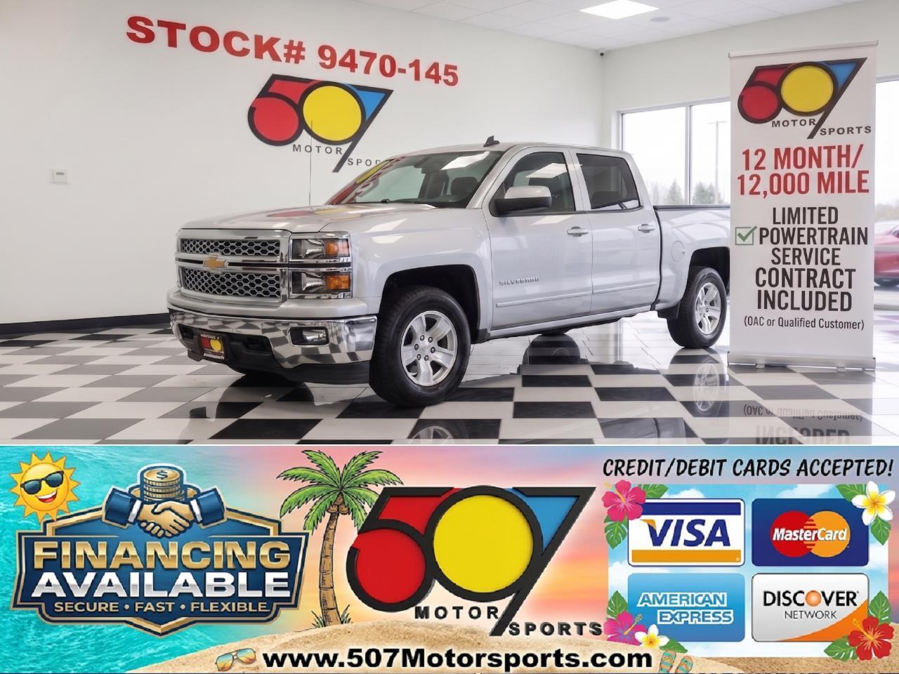 2015 Chevrolet Silverado 1500 LT Crew Cab 4WD