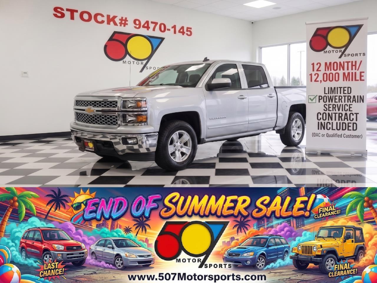 2015 Chevrolet Silverado 1500 LT Crew Cab 4WD