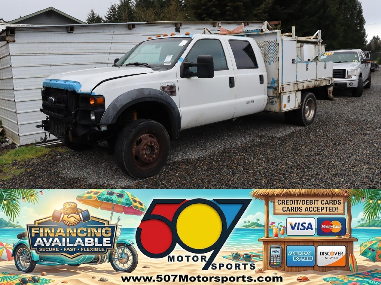 2009 Ford F-550 Crew Cab 4WD DRW