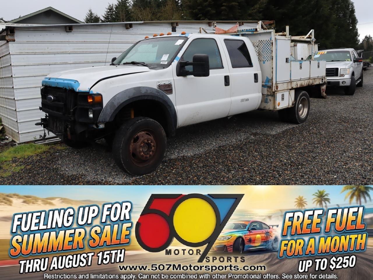 2009 Ford F-550 Crew Cab 4WD DRW