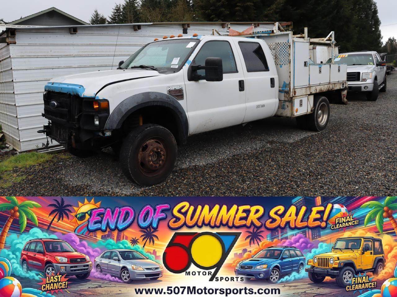 2009 Ford F-550 Crew Cab 4WD DRW