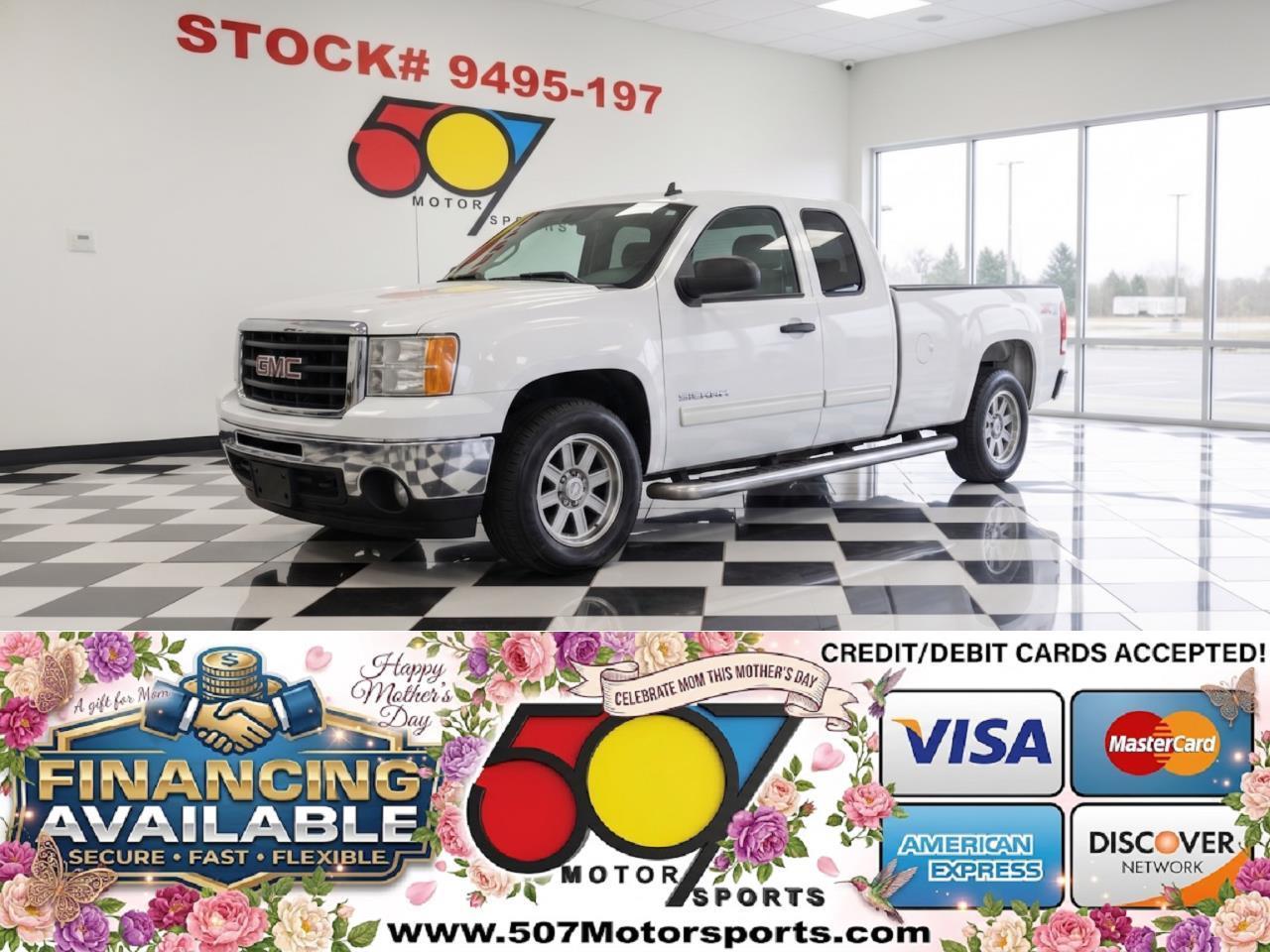 2011 GMC Sierra 1500 SLE Ext. Cab 4WD