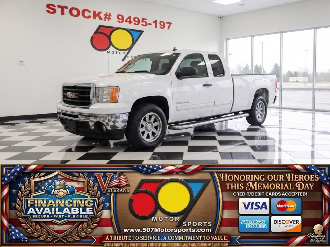 2011 GMC Sierra 4WD Extended Cab SLE LWB's photo