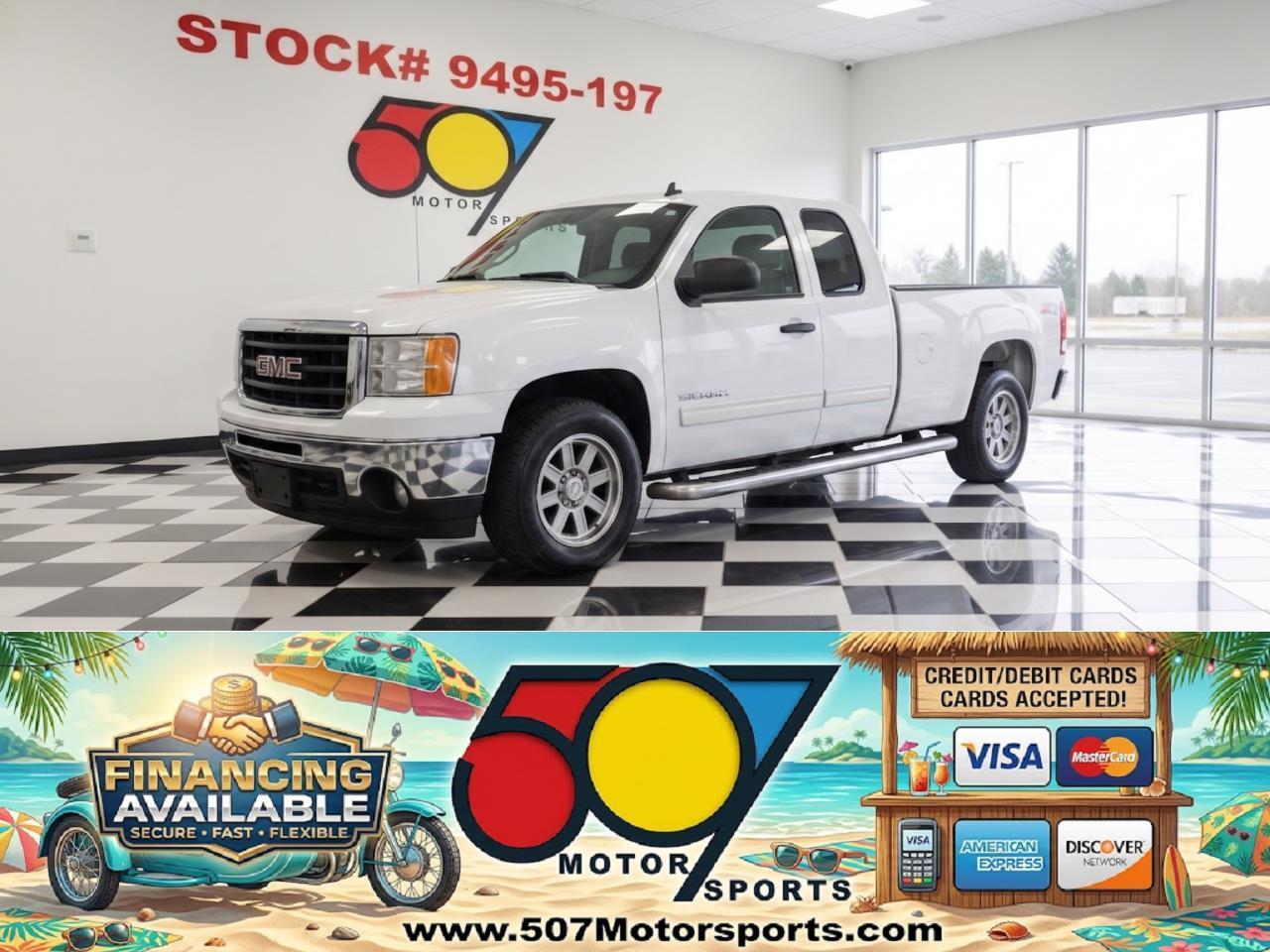 2011 GMC Sierra 1500 SLE Ext. Cab 4WD