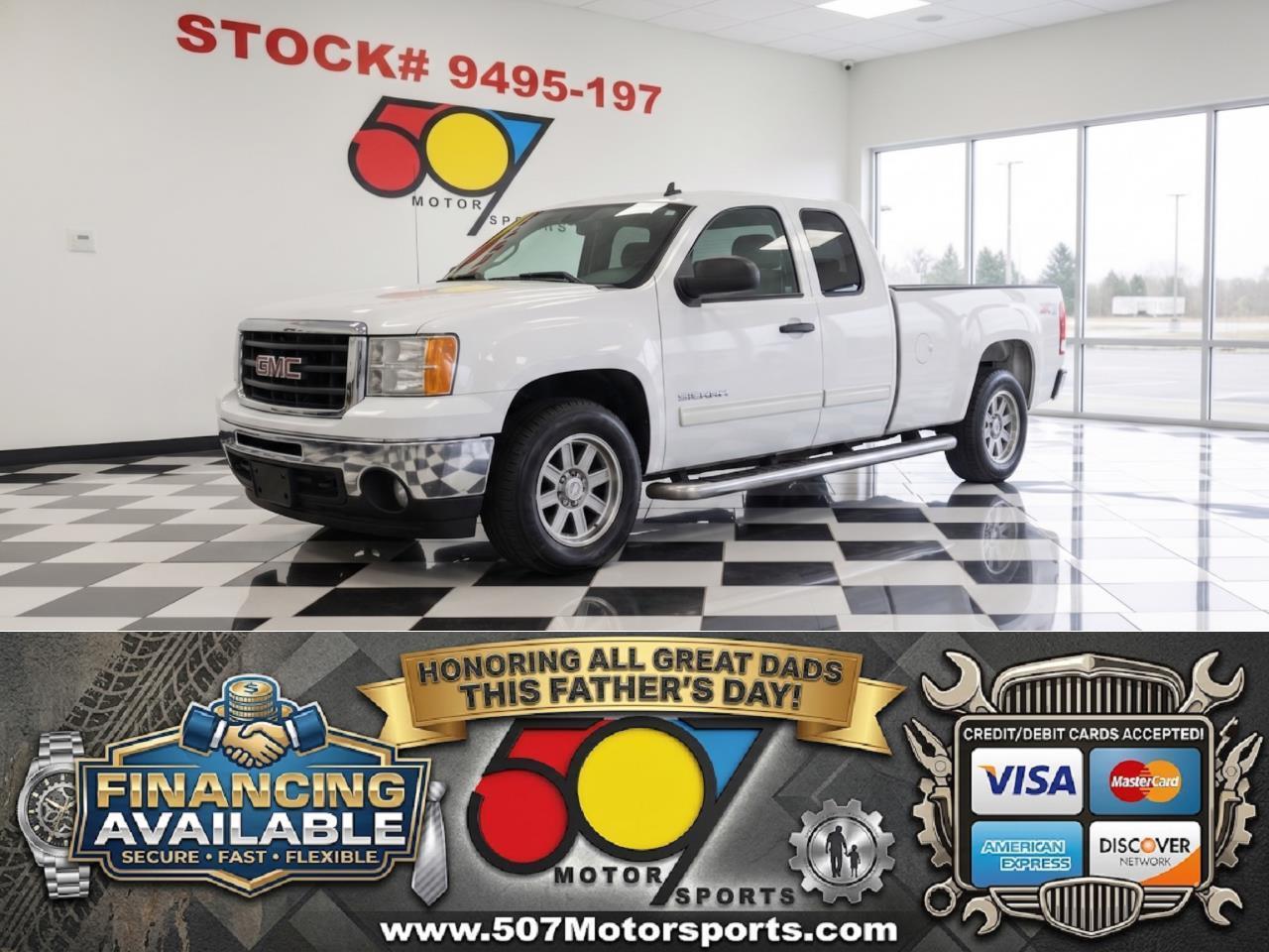 2011 GMC Sierra 1500 SLE Ext. Cab 4WD