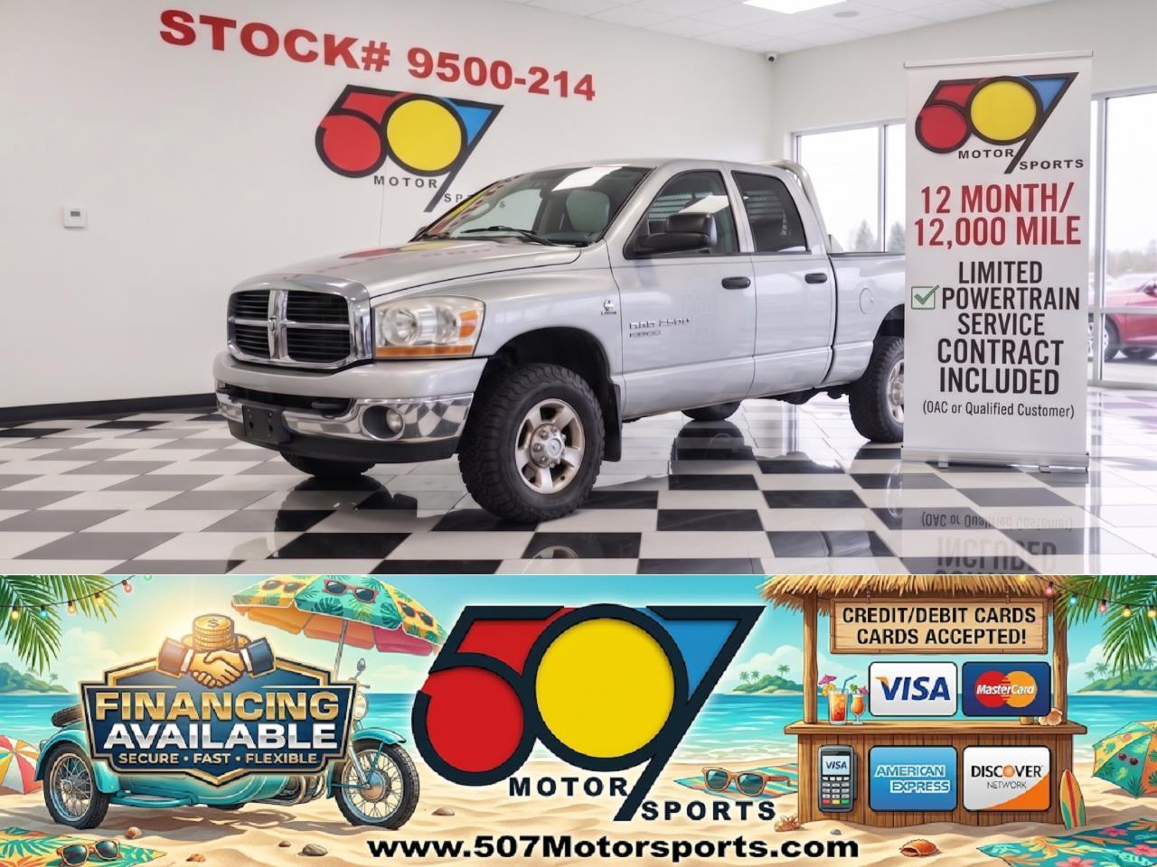 2006 Dodge Ram 2500 TRX4 Off Road Quad Cab 4WD