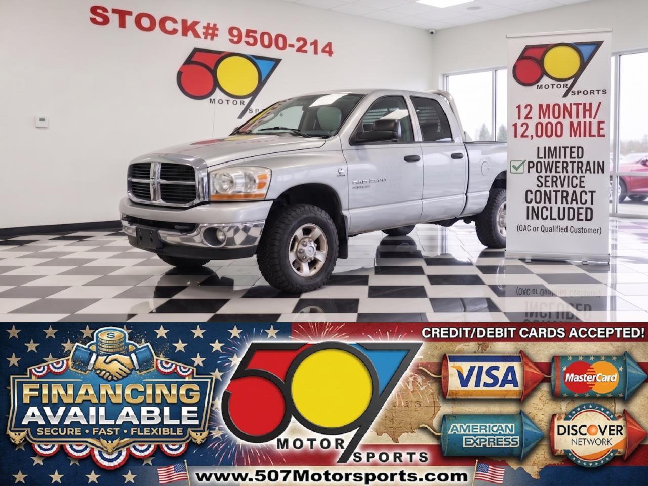 Gray 2006 Dodge RAM 2500 Pickup Truck  Automatic