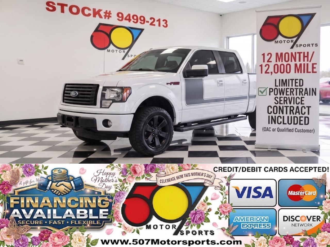 2012 Ford F-150 FX4 SuperCrew 5.5-ft. Bed 4WD