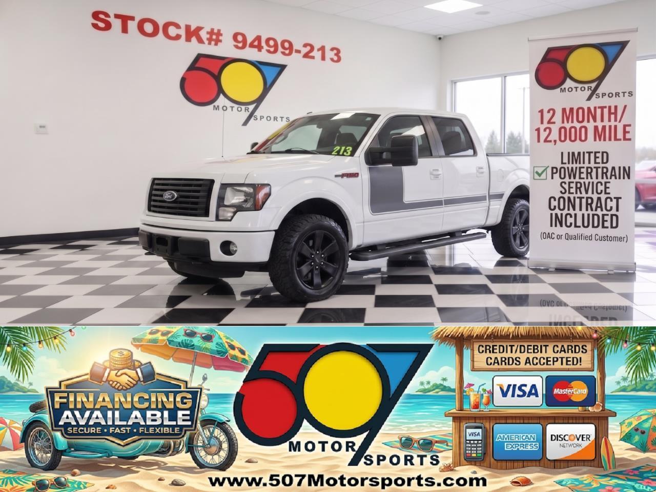 2012 Ford F-150 FX4 SuperCrew 5.5-ft. Bed 4WD